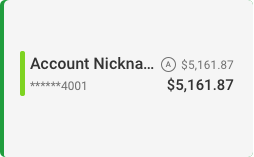 Do Diagram A truncated account name is showing with the full balance visible.