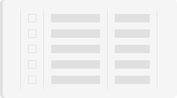 Placement Diagram Two A three column table example where the checkbox appears in the far left column and all additional text appears to the right of the checkbox.